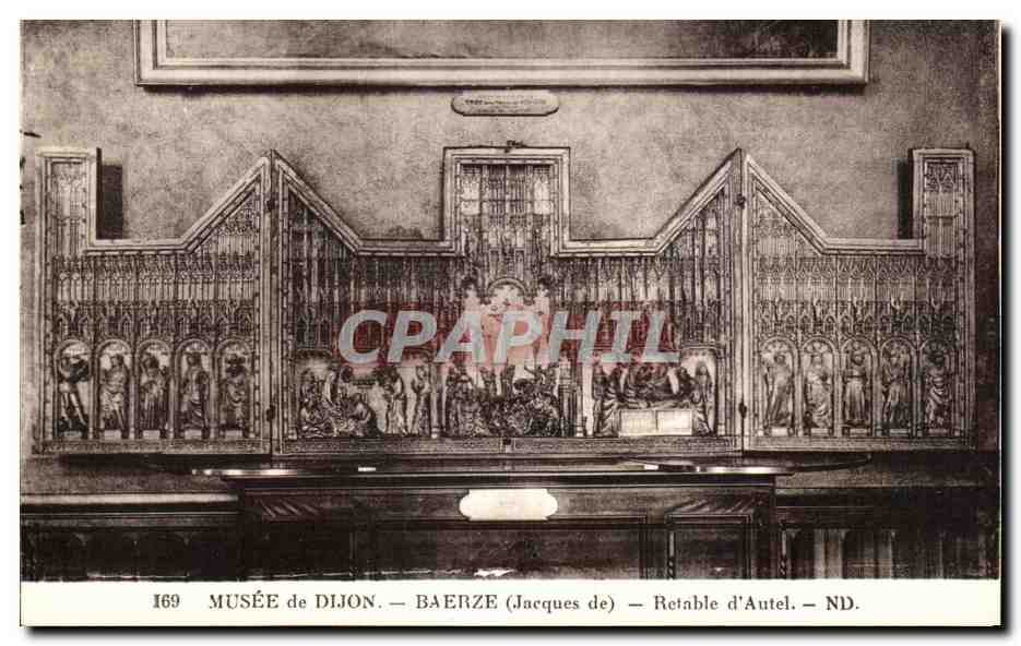 Musée de Dijon — Retable d'Autel — Jacques de Baerze