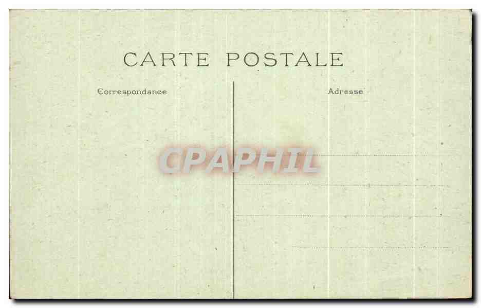 St-GERMAIN-en-LAYE — Le Château et la Gare, vus du Parterre — CPAPHIL n°48 — Reverso
