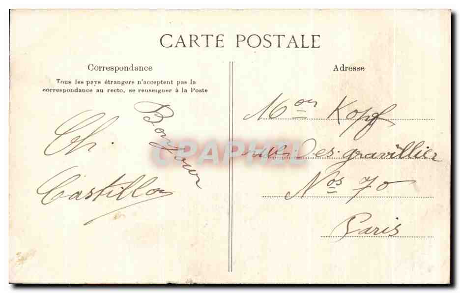 CPA Mers L Eglise — Verso