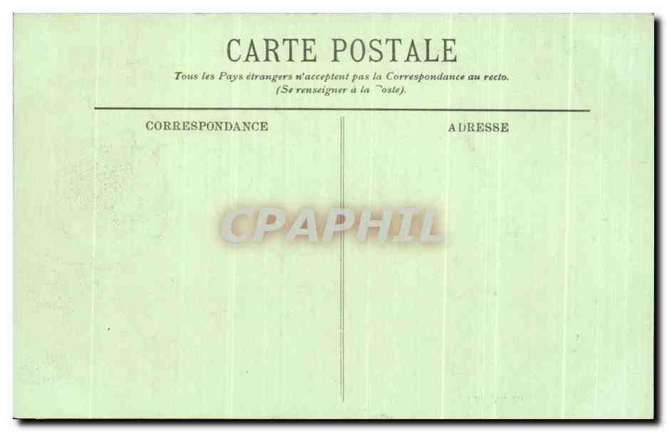 CPA Versailles Petit Trianon Le Moulin Le Hameau de Morie Antoinette — Rückseite
