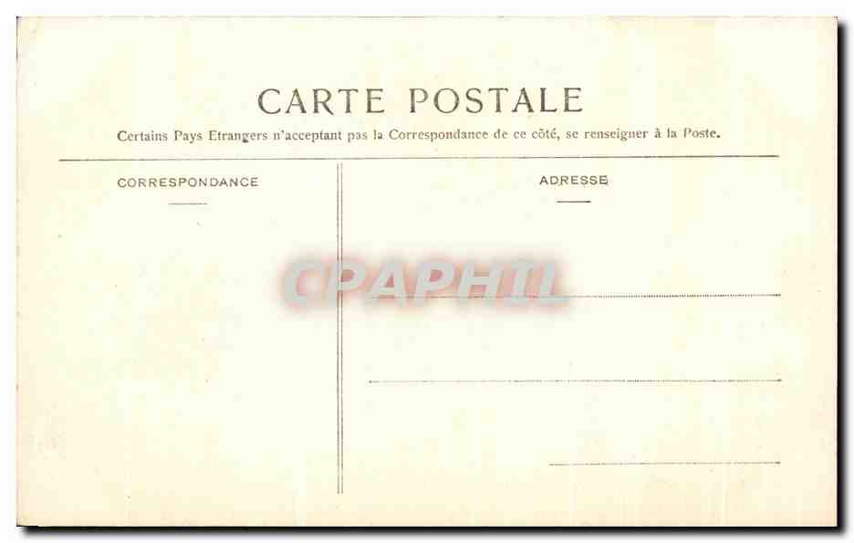 CPA Versailles Le Parterre Un Dimanche Militaria  — Rückseite