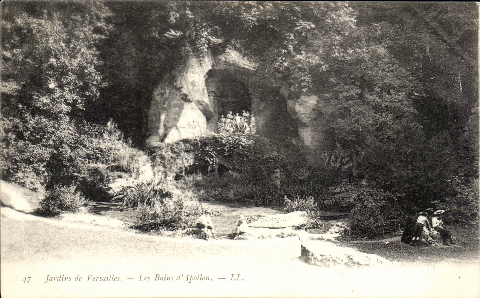 CPA Jardins de Versailles Les Bains d Apollon