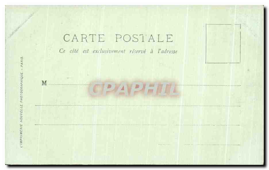 CPA Jardins de Versailles Les Bains d Apollon — Verso