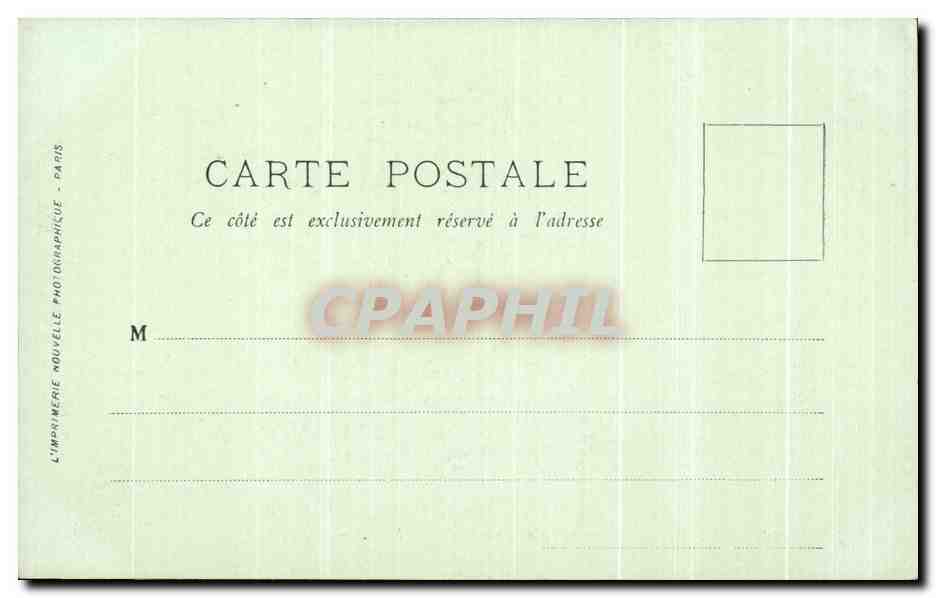 CPA Jardins de Versailles Le Parterre de Latone vu du Fer a cheval — Verso