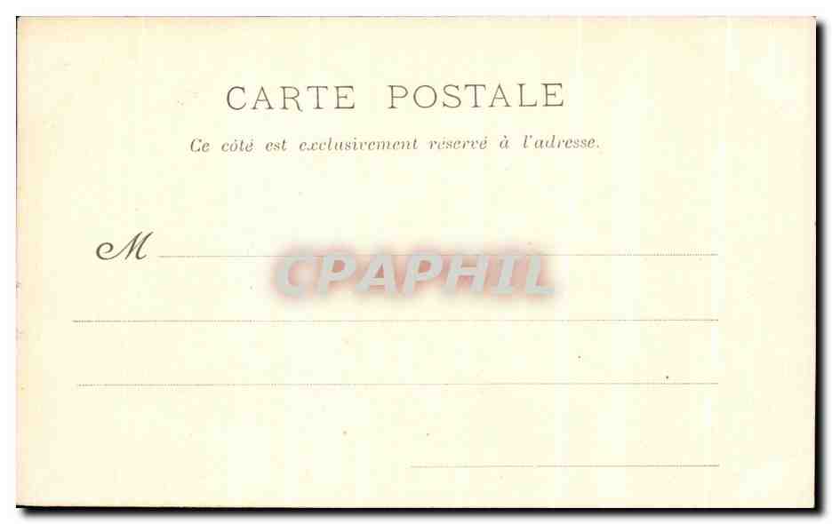 CPA Panorama Partie gauche du Chateau cote du Parc — Verso