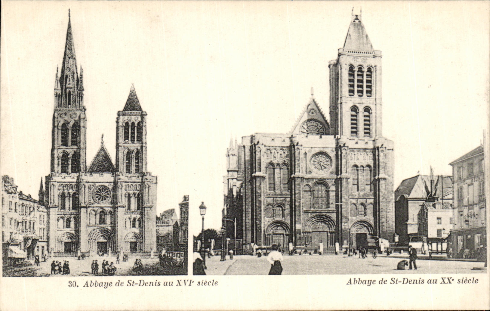 CPA Abbaye de St Denis au XVI siecle