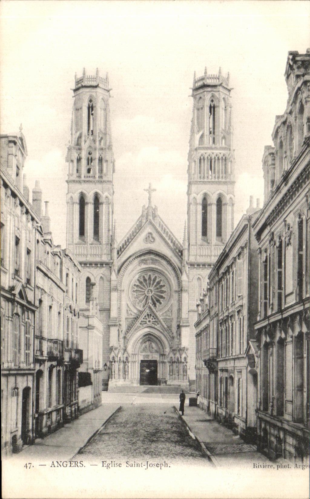 CPA Angers Eglise Saint Joseph