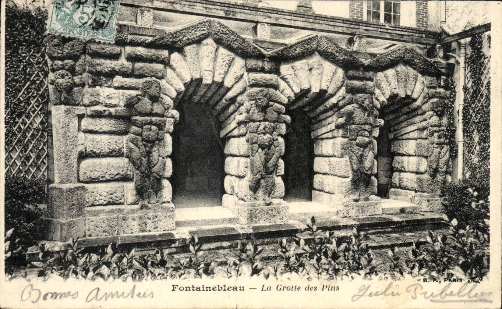 Fontainebleau — Die Höhle der Kiefer — B.P. Paris