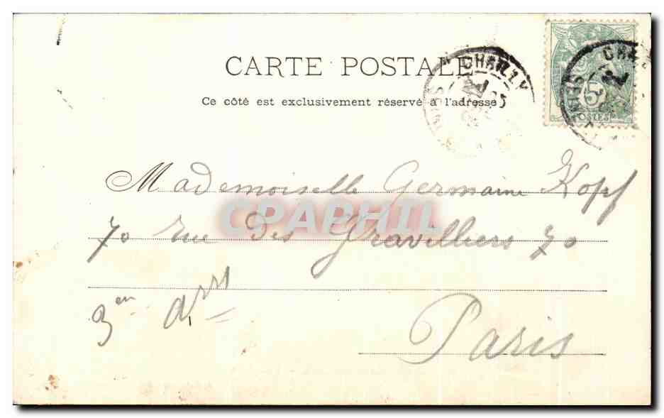 Fontainebleau-Barbizon — El Elefante — A. Siron, fot.-edit., Barbizon (S.-et-M.) — Reverso