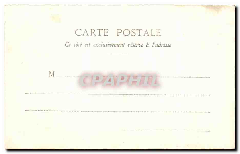 CPA Thilay Roc De La Tour Vallee De La Semoy — Rückseite