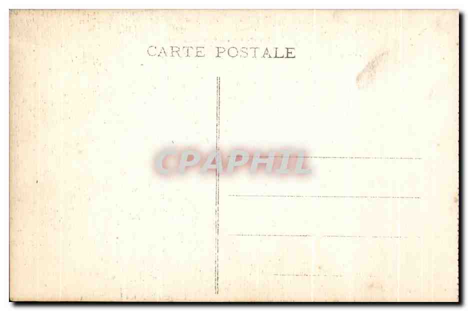 CPA Nice Les Palmiers et la Fontaine des Tritons — Rückseite