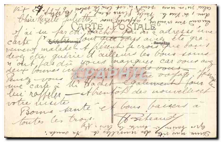 CPA Maillezais L Abbaye (XI Siecle) Rabelais y sejourna comme religieux — Back