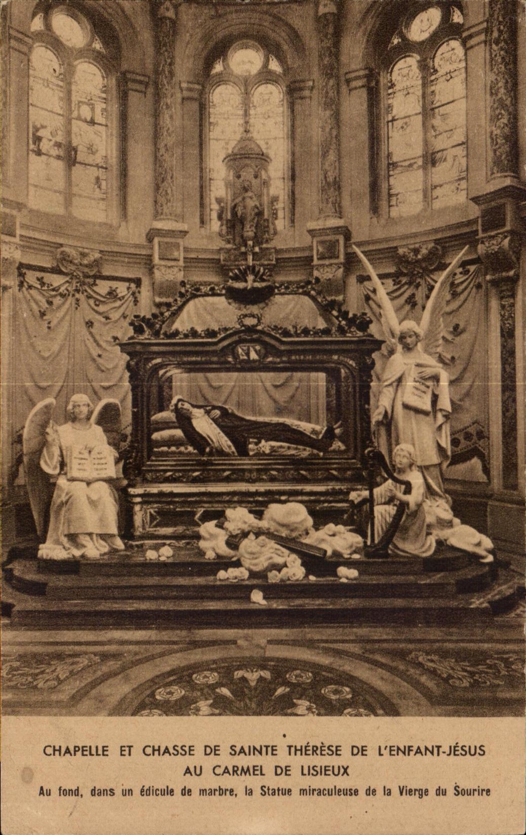 CPA Chapelle Et Chasse De Sainte Therese De L Enfant Jesus Au Carmel De Lisieux