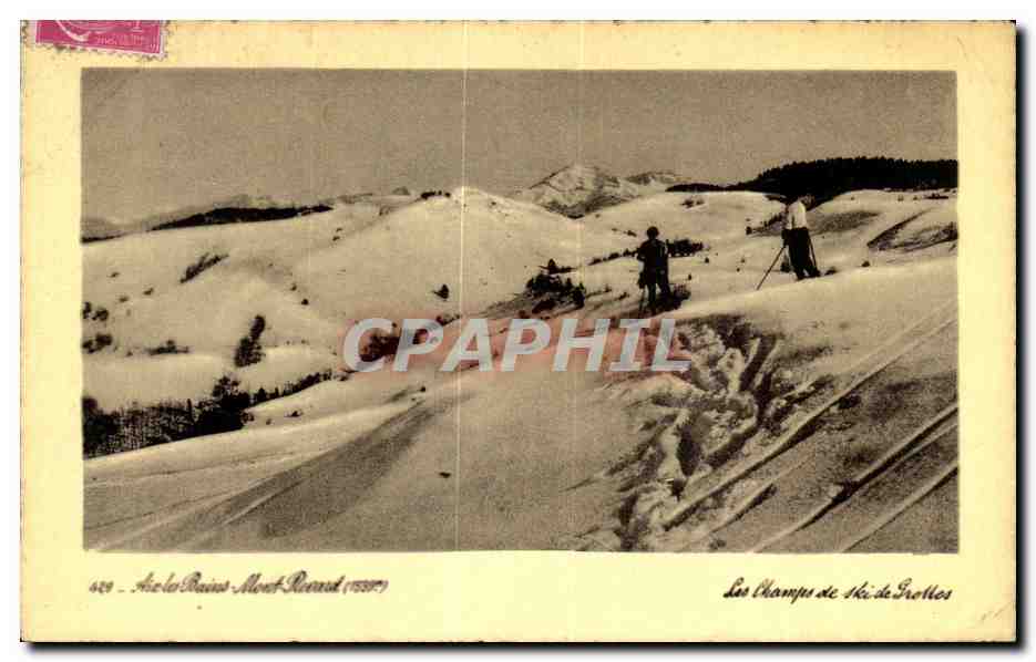Les Champs de Ski de Grolles — Aix-les-Bains, Mont Revard (1599 m) — éditeur non identifié, n° 429