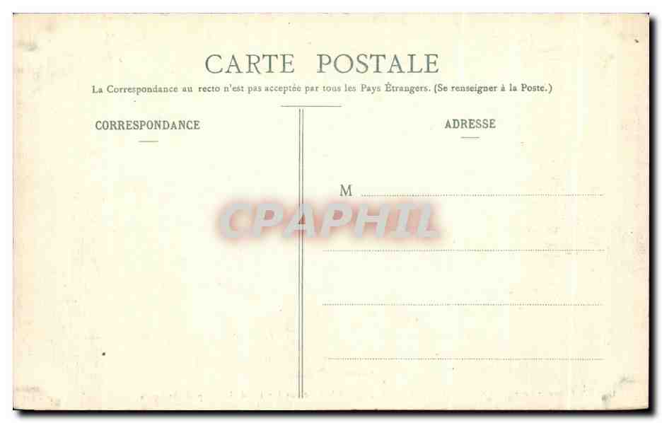 Dreux (Eure-et-Loir) — Le Pont en anse de panier reliant le Parc aux Jardins de la Chapelle St-Louis — E.P. - 3243 — Achterkant