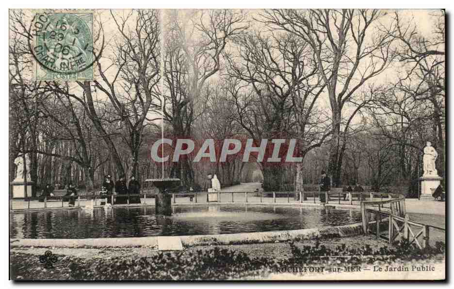 ROCHEFORT-sur-MER — Le Jardin Public — éditeur non visible