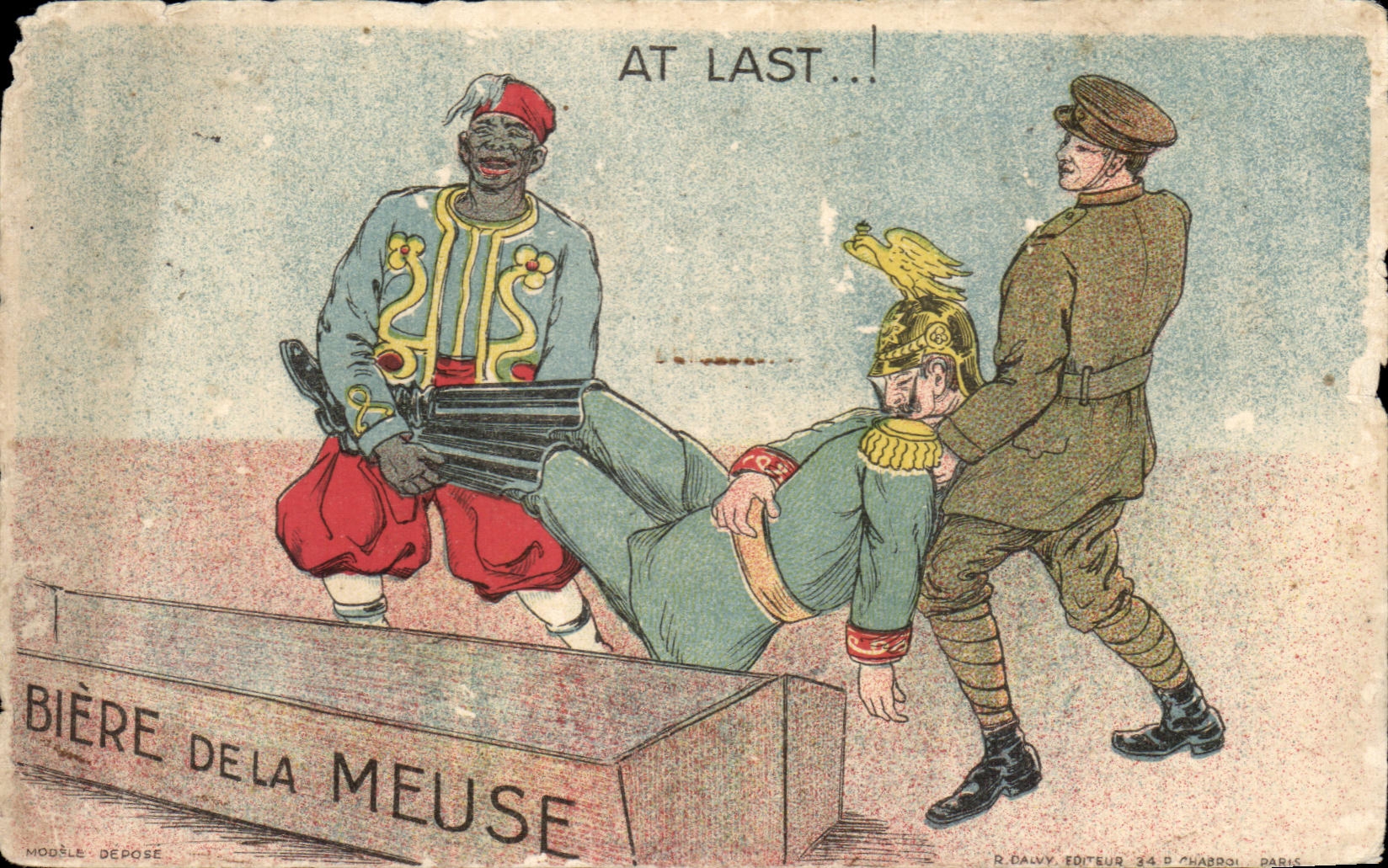 CPA Biere De la Meuse Militaria Soldats 