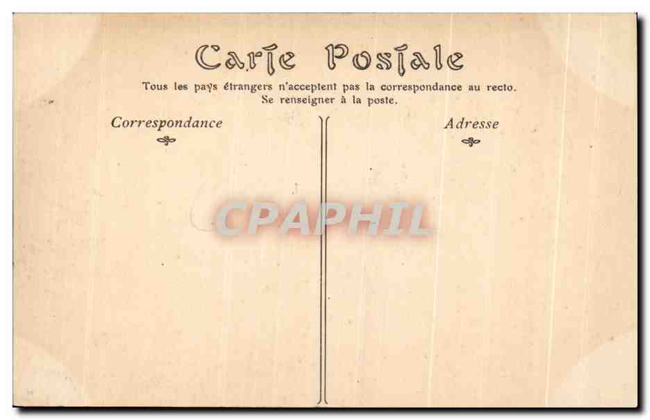 CPA Trouville sur Mer Villas Amelie et des Flots — Verso