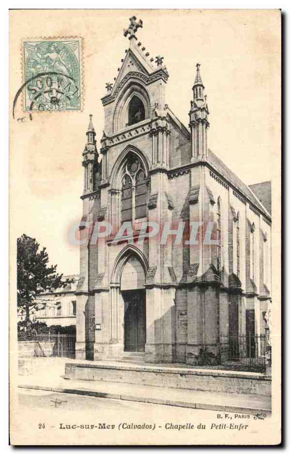 CPA Luc Sur Mer Chapelle Du Petit Enfer