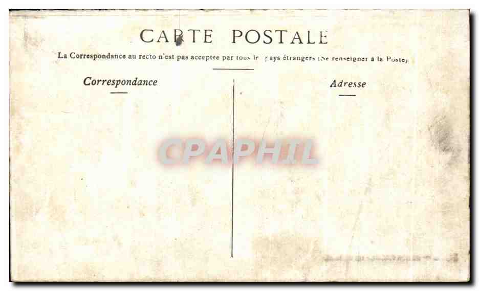 CPA Dijon Place Darcy Le Square — Verso