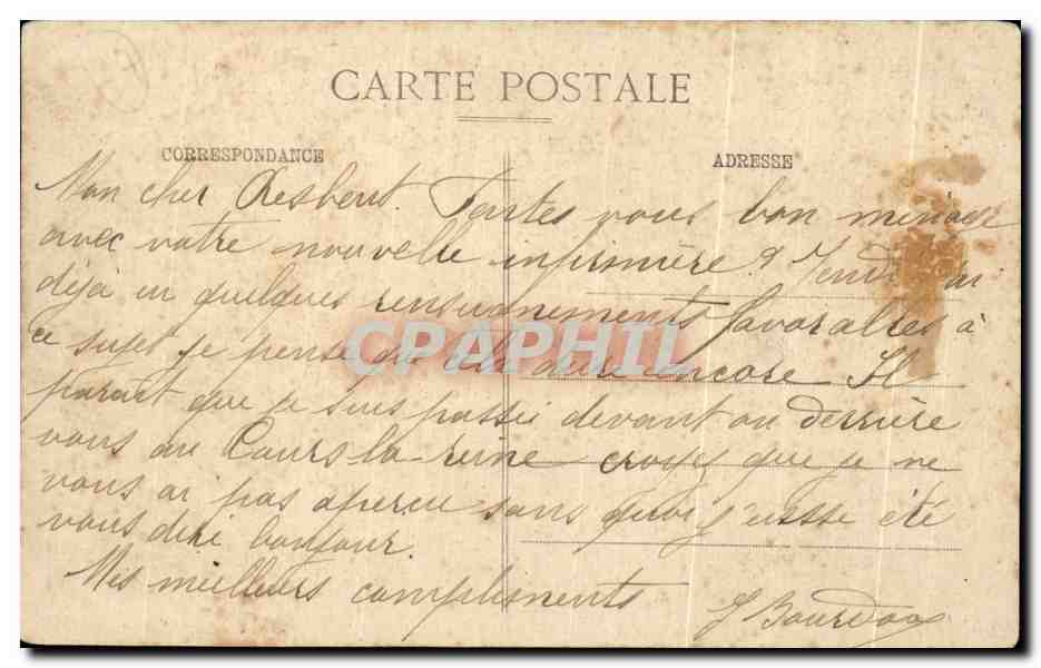 Vernon (Eure) — Paysage — vue du fleuve avec barque — éditeur non visible — Rückseite