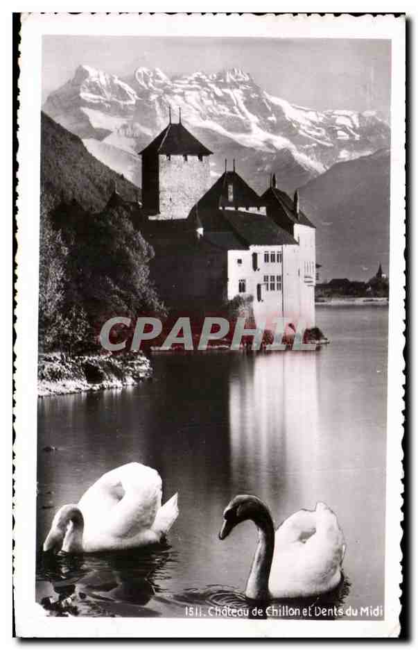 Château de Chillon et Dents du Midi — Éditions Mont-Blanc, n° 1511