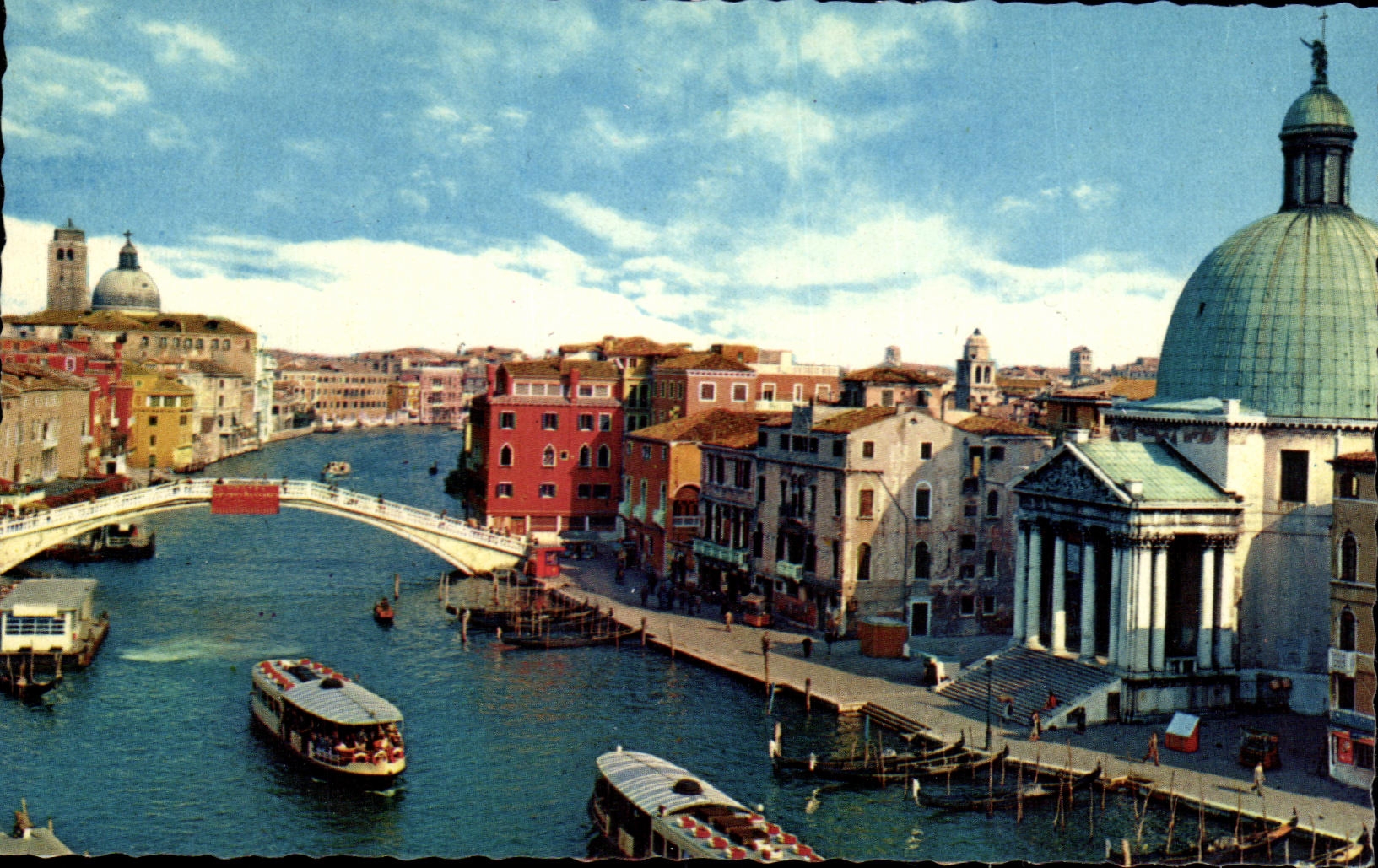 CPA Venezia Ponte degti Scaizi The Bridge of the Scalzi