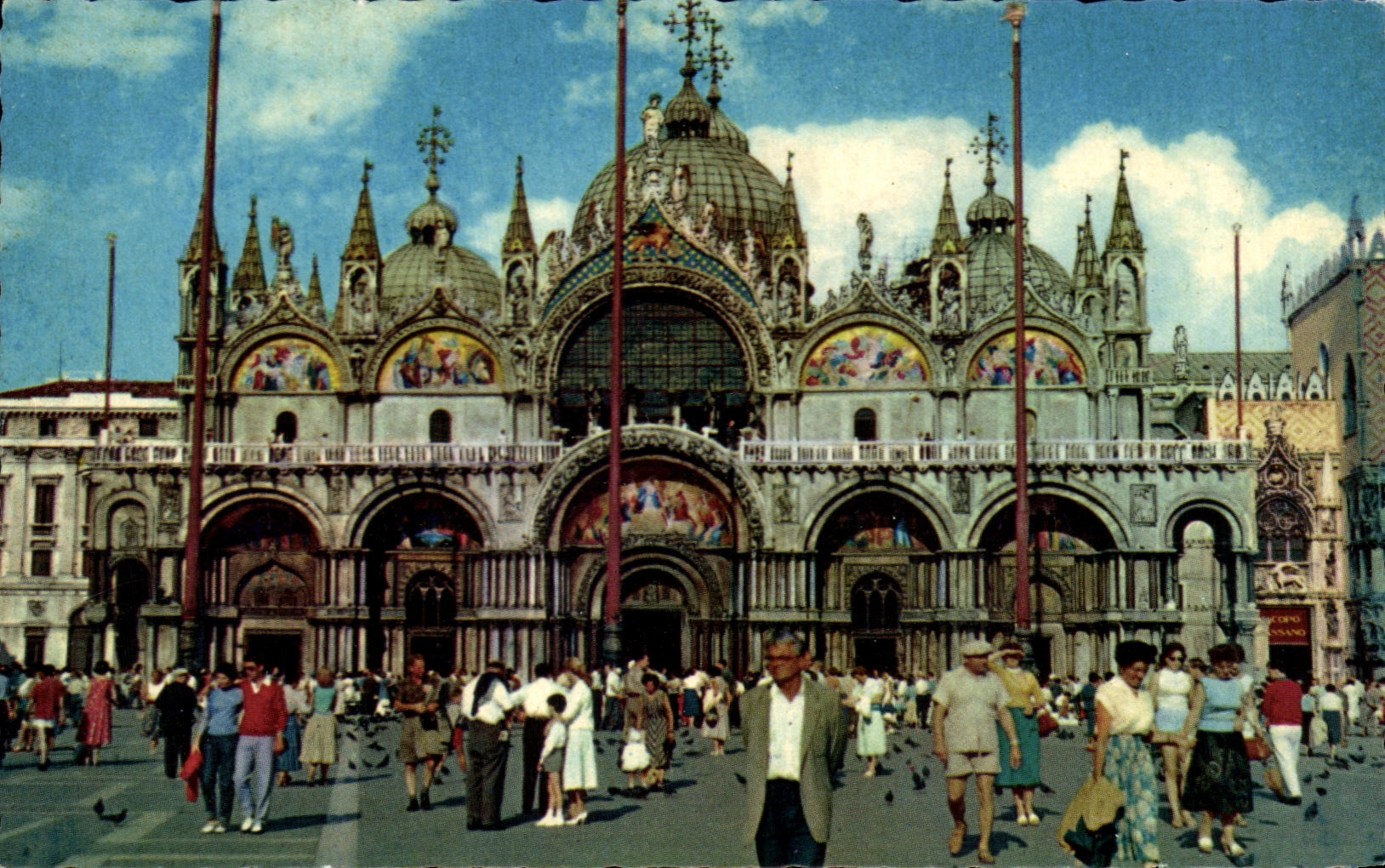 CPA Venezia Basilica de S Marco THe Church of St Mark Eglise St Mare