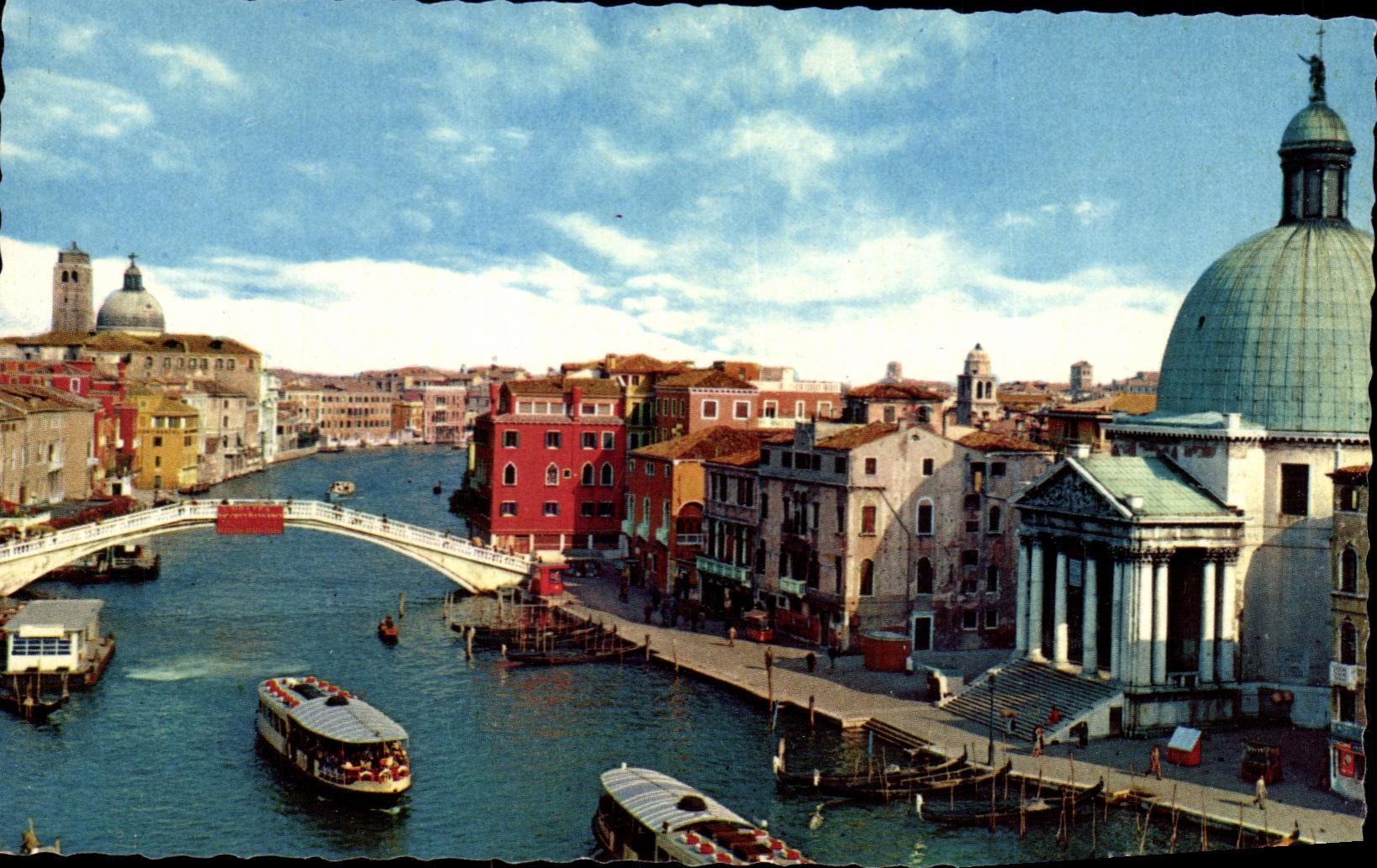 CPA Venezia Ponte Degli Scalzi THe Bridge of the Scalzi