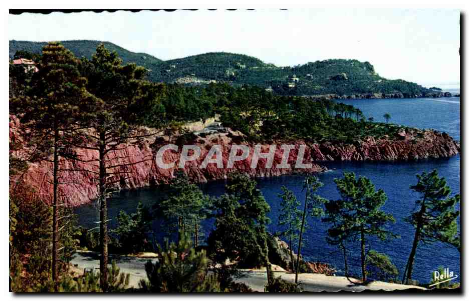 Les Calanques du Trayas (Var) — La Route de la Corniche d'Or — Éditions Rella