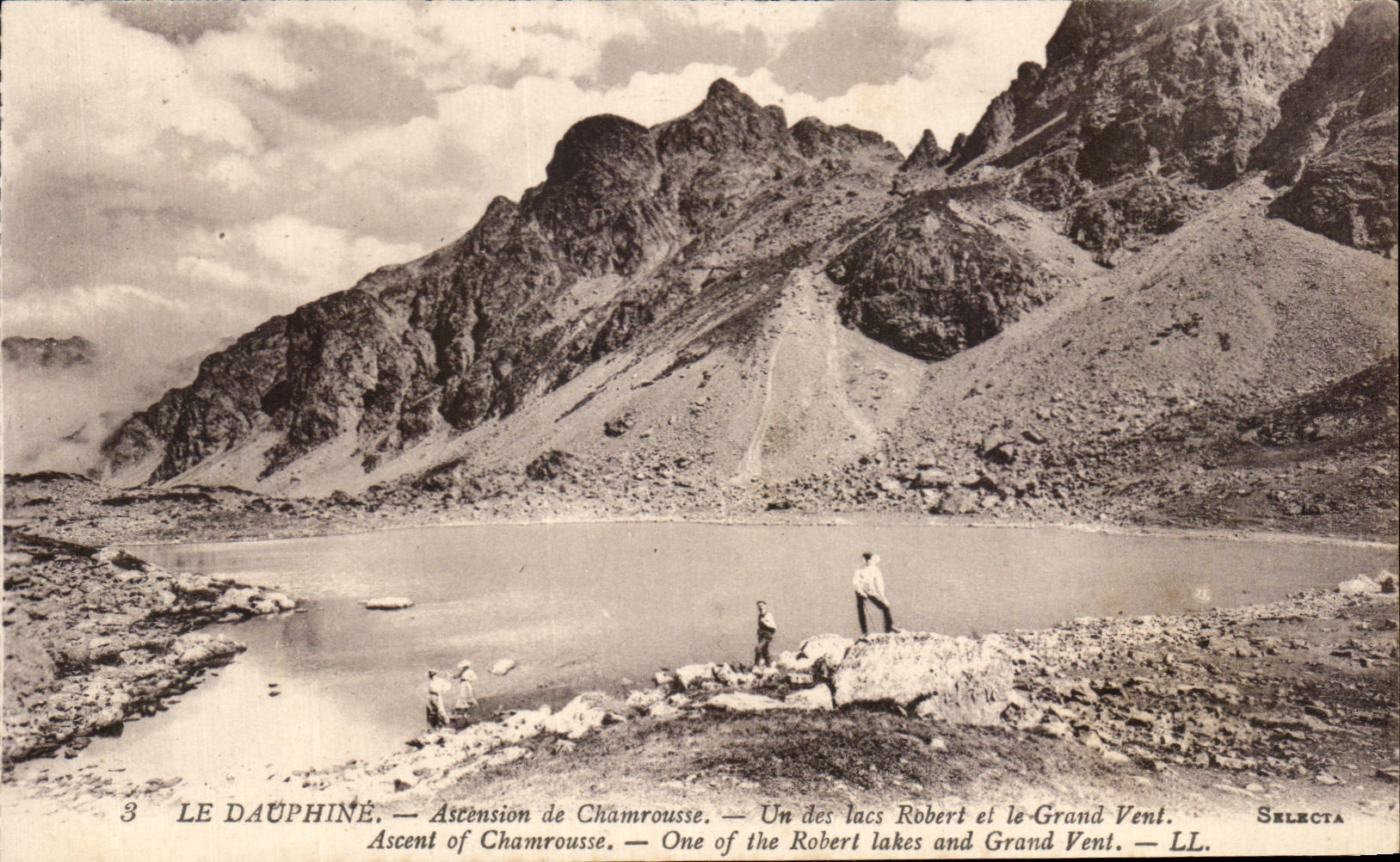 Le Dauphiné — Ascension de Chamrousse — Un des lacs Robert et le Grand Vent — Selecta