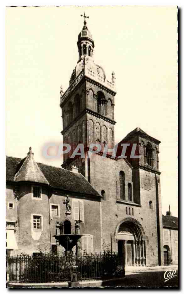 Saulieu — L'Église Basilique Saint-Andoche (XIIe s.) — Cie des Arts Photographiques, Paris