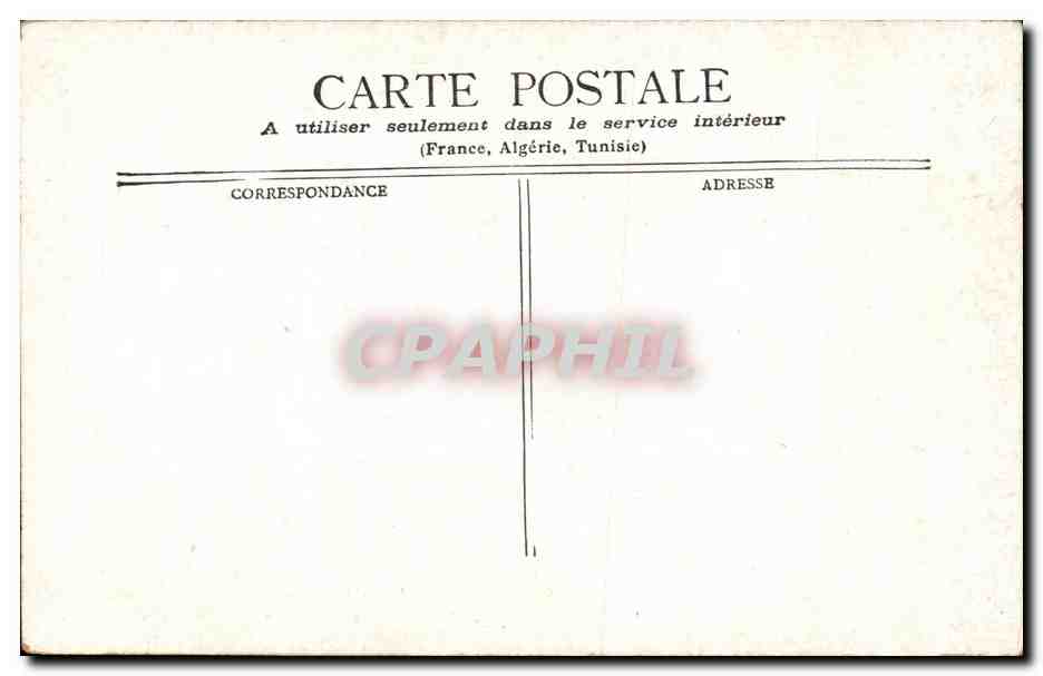 CPA Paris Eglise St Augustin Le Boul Malesherbes — Verso