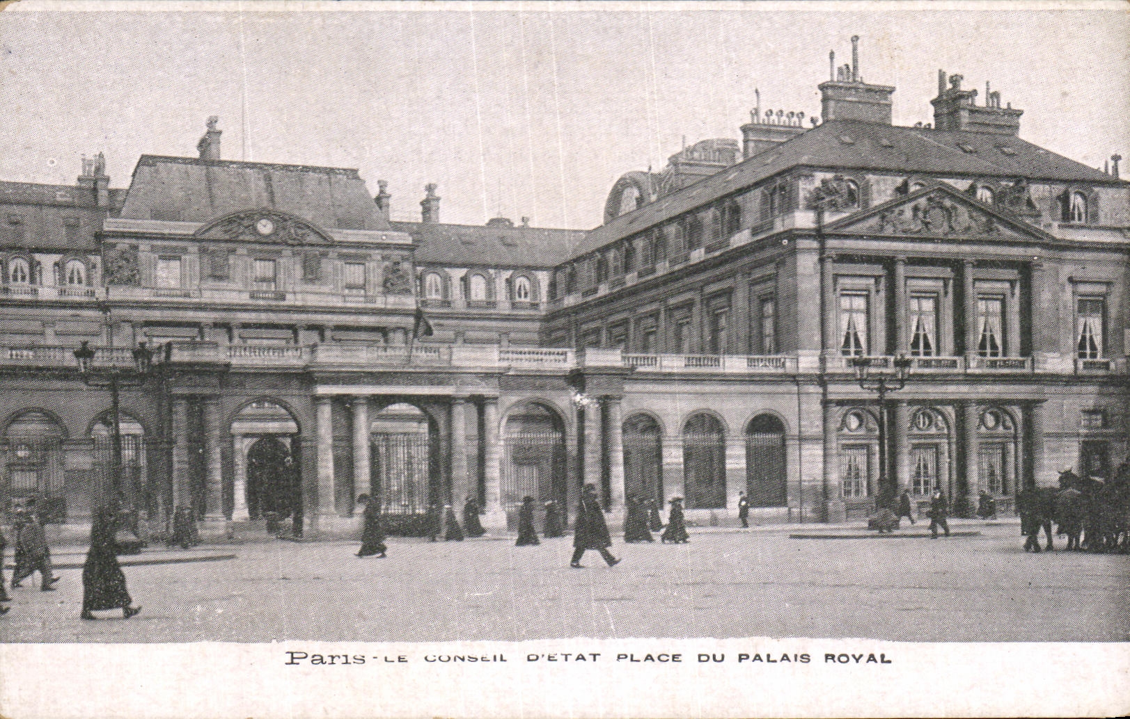 CPA Paris Le Conseil D etat Place Du Palais Royal