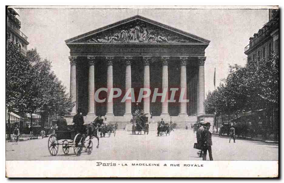 CPA Paris La Madeleine   Rue Royale