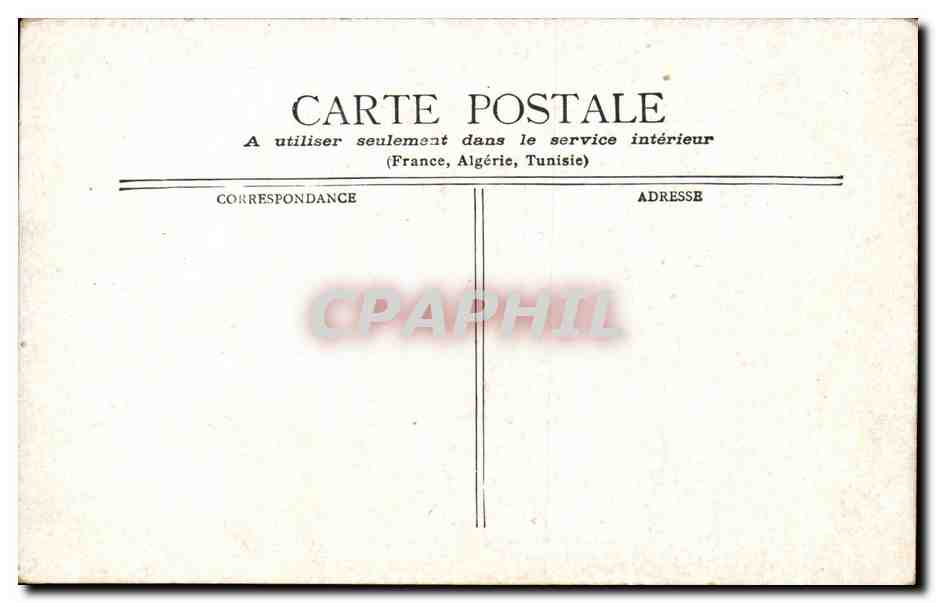 CPA Paris Eglise St Eustache Rue Montmartre — Rückseite