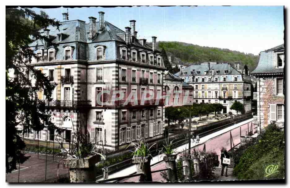 CPA Plombieres Les Bains Hotel Des Thermes