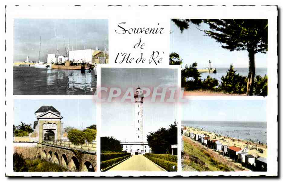 Île de Ré — Souvenir de l'Île de Ré — Éditions Léourbe