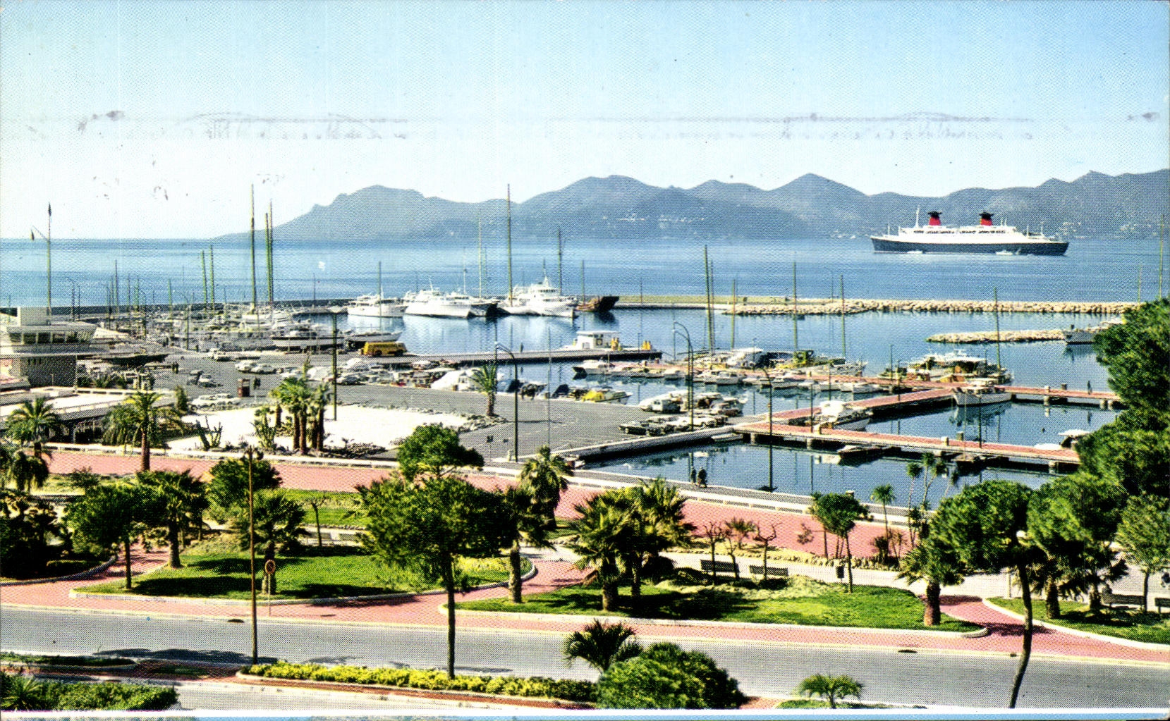 CPA Cannes Paquebot France Bateau