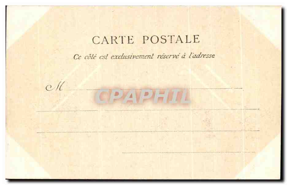 CPA Angers La Cathedrale prise du Chateau — Rückseite