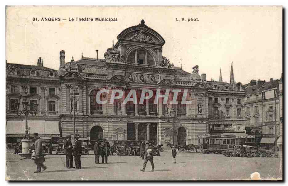 CPA Angers Le Theatre Municipal