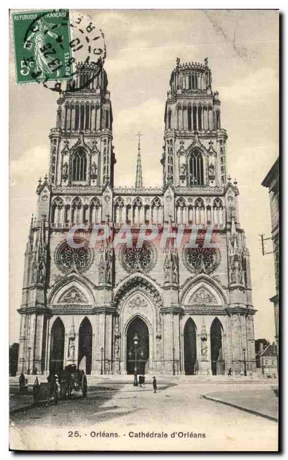 CPA Orleans La Cathedrale d Orleans