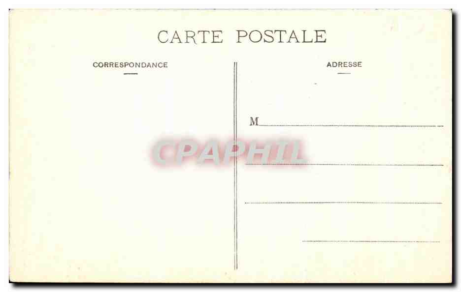 CPA Saint Benoit Sur Loire Porche Nord — Rückseite