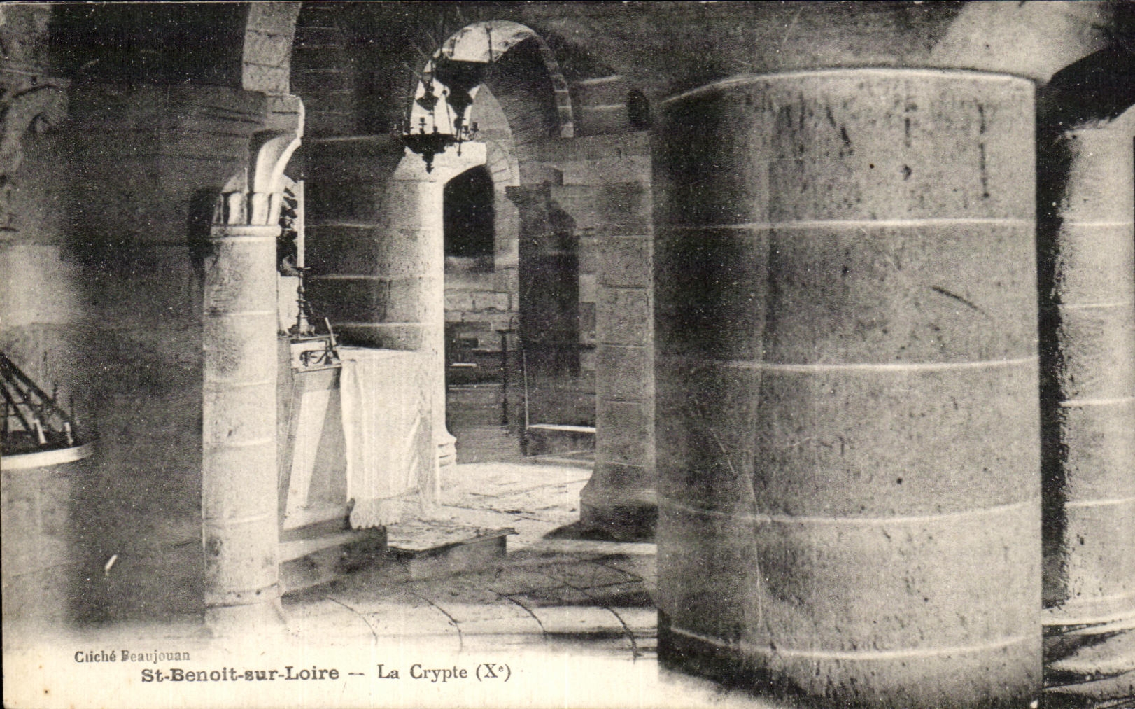 St-Benoît-sur-Loire — La Crypte (Xe) — Cuiché Beaujouan