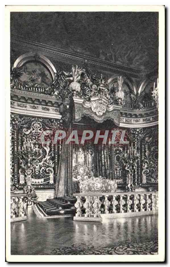 CPA Schloss Herrenchiemsee Prunkbett fur castle Pomp bed for quests