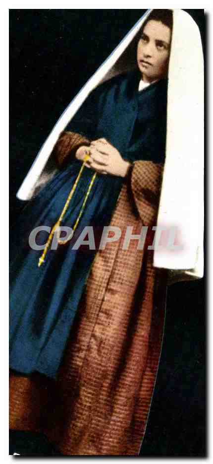 CPSM Lourdes Sainte Bernadette Soubirous 