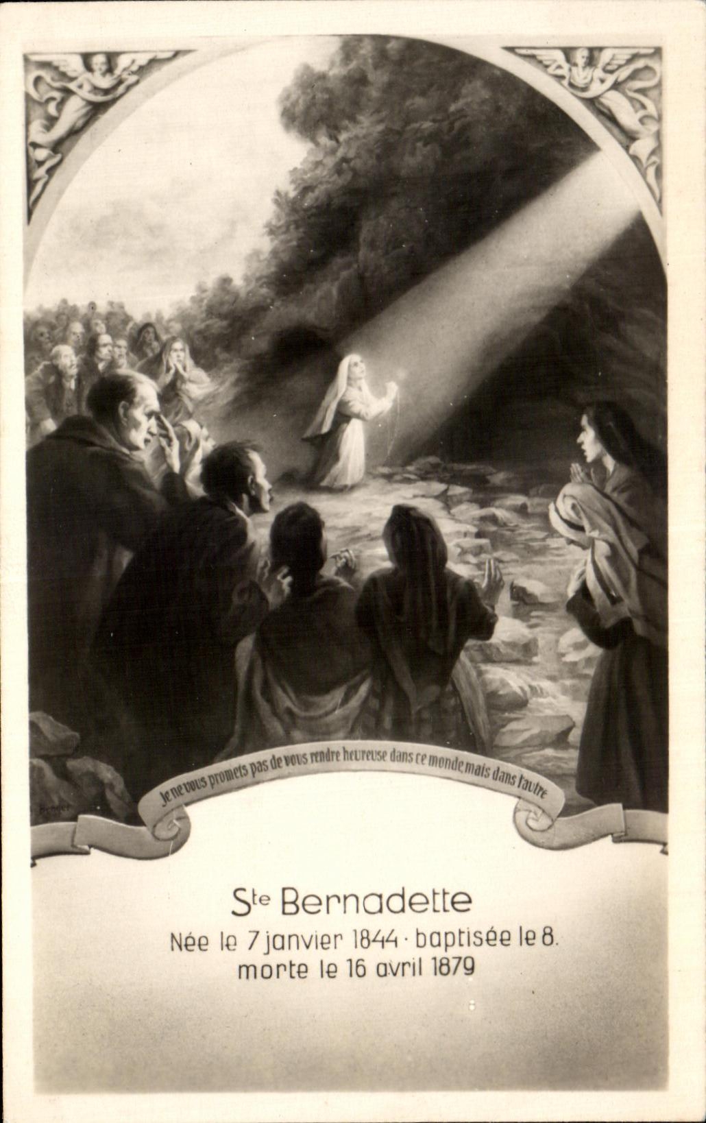 CPA Ste Bernadette Lourdes