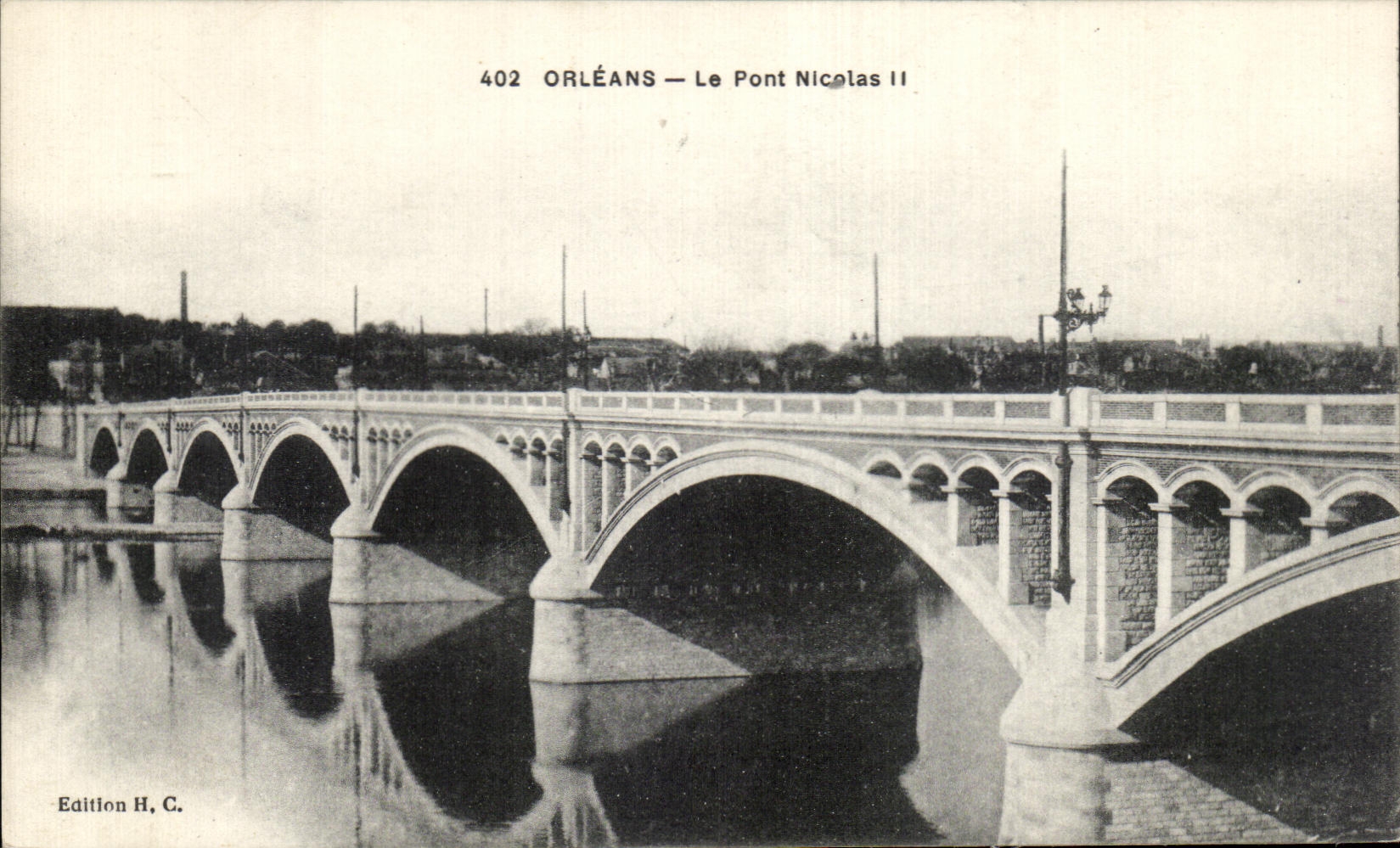 CPA Orleans Le Pont Nicolas II