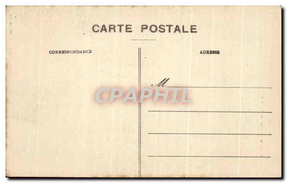 CPA Vendome La Tour et la Place Saint Martin — Rückseite