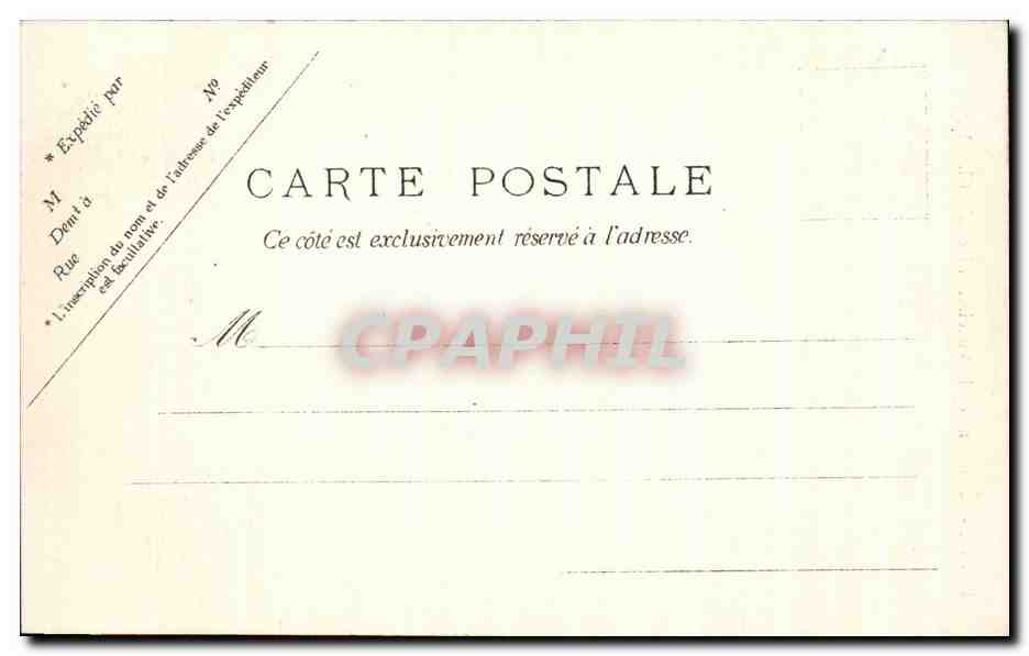 CPA Paris Fontaine de la Victoire  — Rückseite